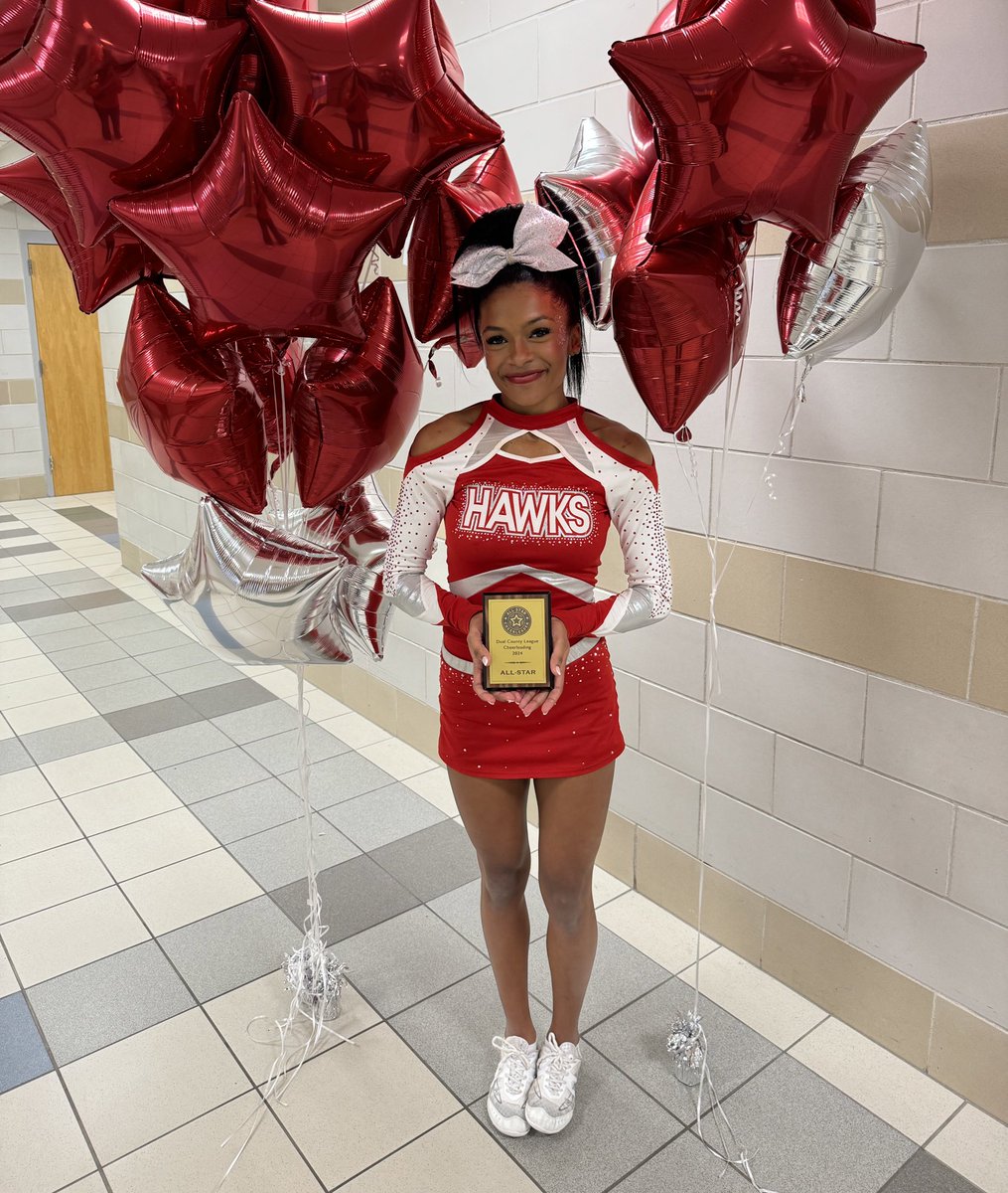 whscheering's tweet image. First Place and Grand Champions in the DCL for Varsity and First Place for JV! Congratulations to DCL All-Star, Gianna Morpeau. @WHawkSAthletics