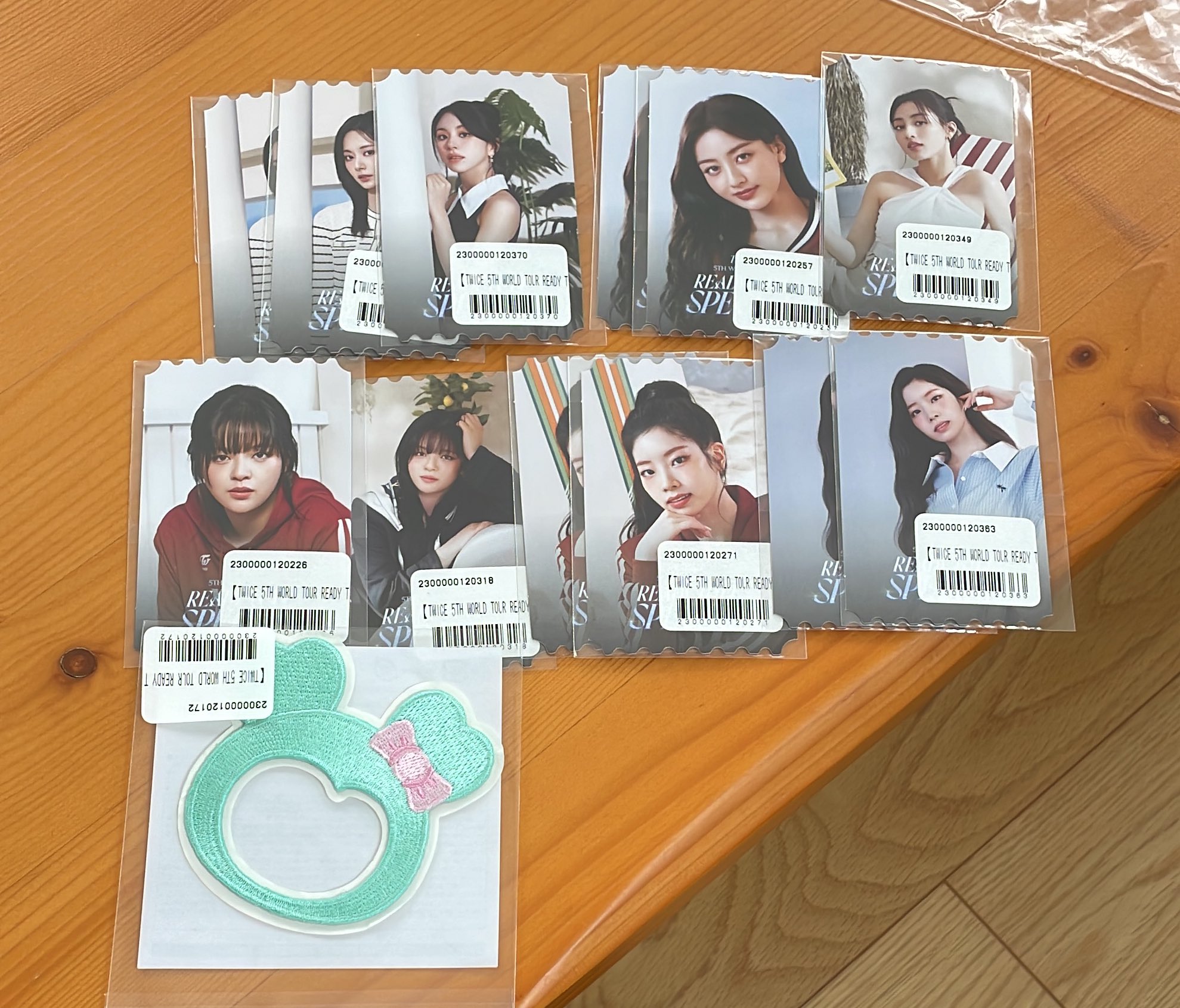 TWICE READY TO BE オンラインくじ ステッカー コンプ