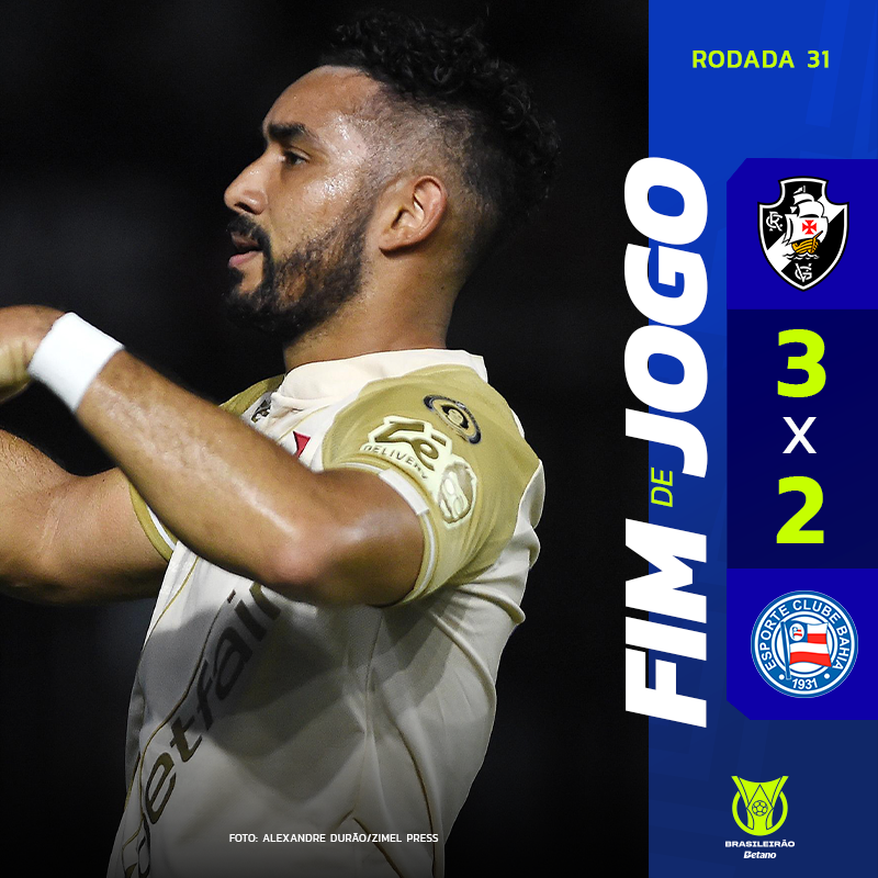 Brasileirao's tweet photo. Vasco da Gama e nada mais. https://t.co/disOGcu05V
