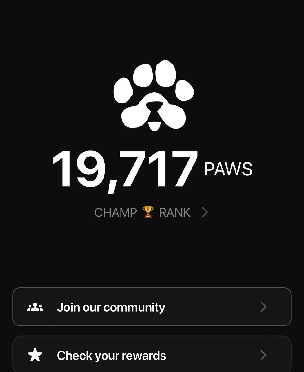 airdropbuzzHQ's tweet photo. 🐾 Missed out on $DOGS? Don’t sleep on $PAW! 🚀
Check your airdrop allocation below 👇
https://t.co/Ng5vEBTVRZ
Dive into the $PAW community on Telegram for all the latest updates! 📲💬 #Airdrop #CryptoCommunity #PAWToken https://t.co/lko7UCS4Mu