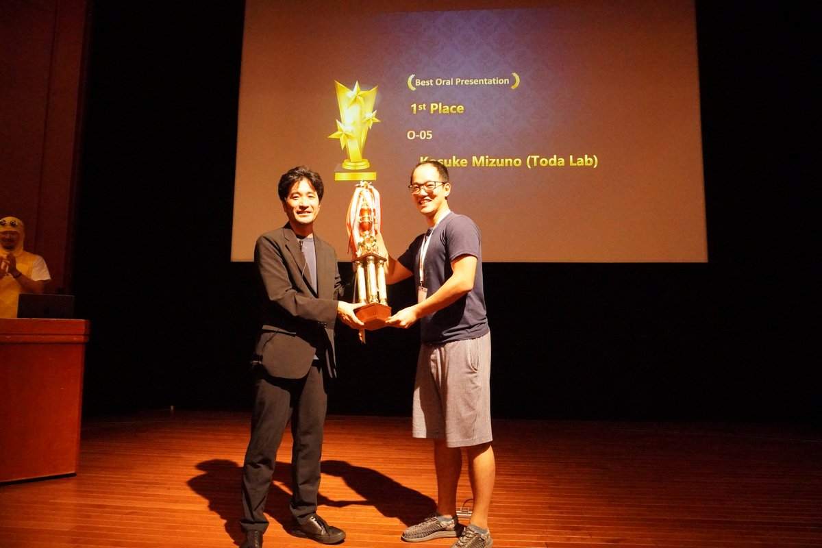 Satoshi Toda/戸田 聡 (@satoshitodalab) on Twitter photo Kosuke <a href="/Kosuke_Mizu/">Kosuke Mizuno/水野 皓介</a> won the Best Oral Presentation Award in the 22nd IPR retreat at Osaka Univ!! Congrats!! Kosuke <a href="/Kosuke_Mizu/">Kosuke Mizuno/水野 皓介</a> won the Best Oral Presentation Award in the 22nd IPR retreat at Osaka Univ!! Congrats!!