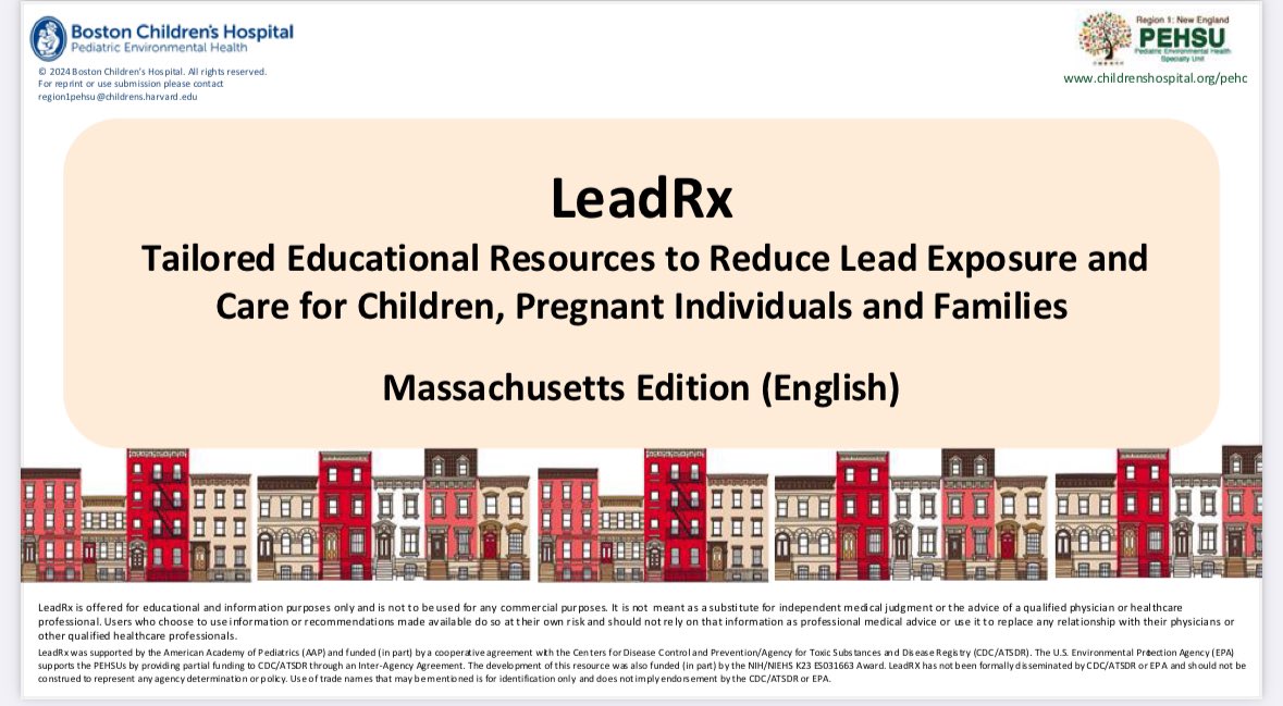 PEHSU: New England tweet media