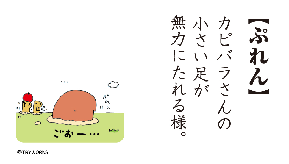 ぷれん

#カピバラさん語録 #カピバラさん 