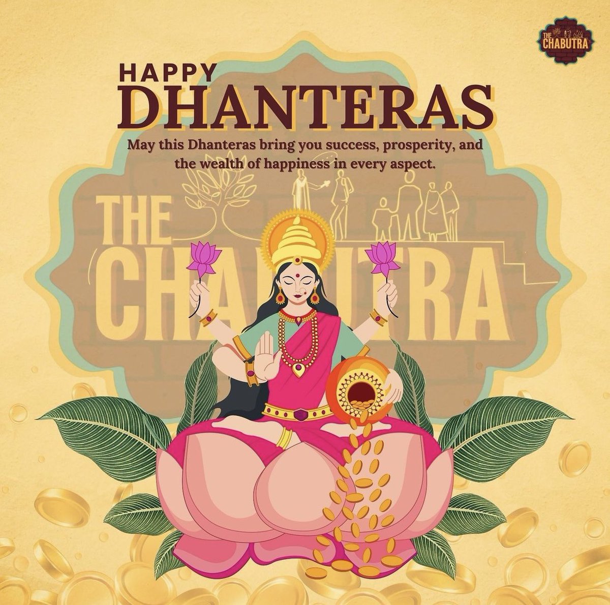 TheChabutra's tweet photo. धनतेरस के इस पावन अवसर पर, चबूतरा न्यूज़ आपके जीवन में समृद्धि और खुशियों की कामना करता है। जैसे चबूतरा समुदाय की आवाज़ को बुलंद करता है, वैसे ही यह त्योहार आपके जीवन में सफलता और सौभाग्य लाए। आपको एक समृद्ध और आनंदमय जीवन की शुभकामनाएँ!

#Dhanteras #dhanterasblessings https://t.co/7ZapDYsaFS