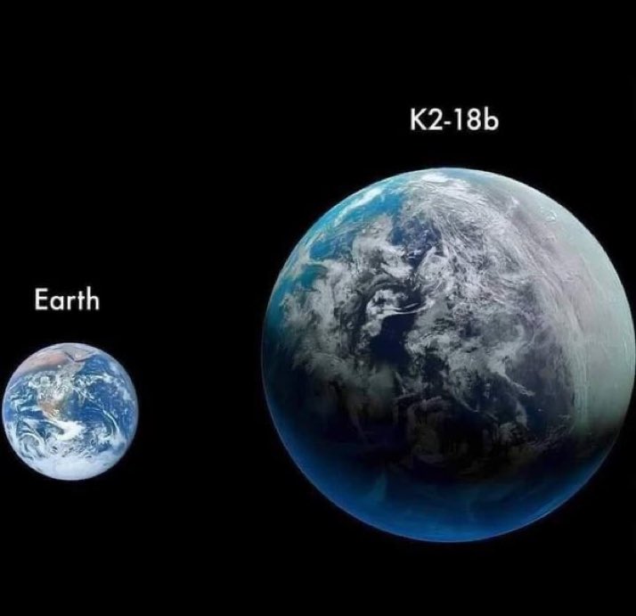 Đây là K2-18b, một hành tinh có khả năng sinh sống được bao phủ bởi đại dương và có kích thước gấp khoảng 2,6 lần Trái Đất.

JWST vừa phát hiện ra carbon dioxide và methane trong khí quyển mà chỉ có sinh vật sống mới có thể tạo ra