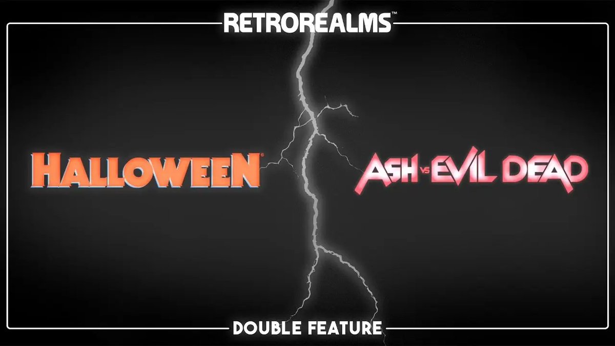 PSUdotcom's tweet photo. RetroRealms: Double Feature Review (PS5) – Old School Horror-Platforming, For Good Or Bad https://t.co/zGbxjm8KqH #RetroRealmsDoubleFeature #RetroRealmsHalloween #RetroRealmsAshvsEvilDead #BossTeamGames #WayForward #PS5 #PS4 #PlayStation #Sony #Review https://t.co/Gc98jnbXBs