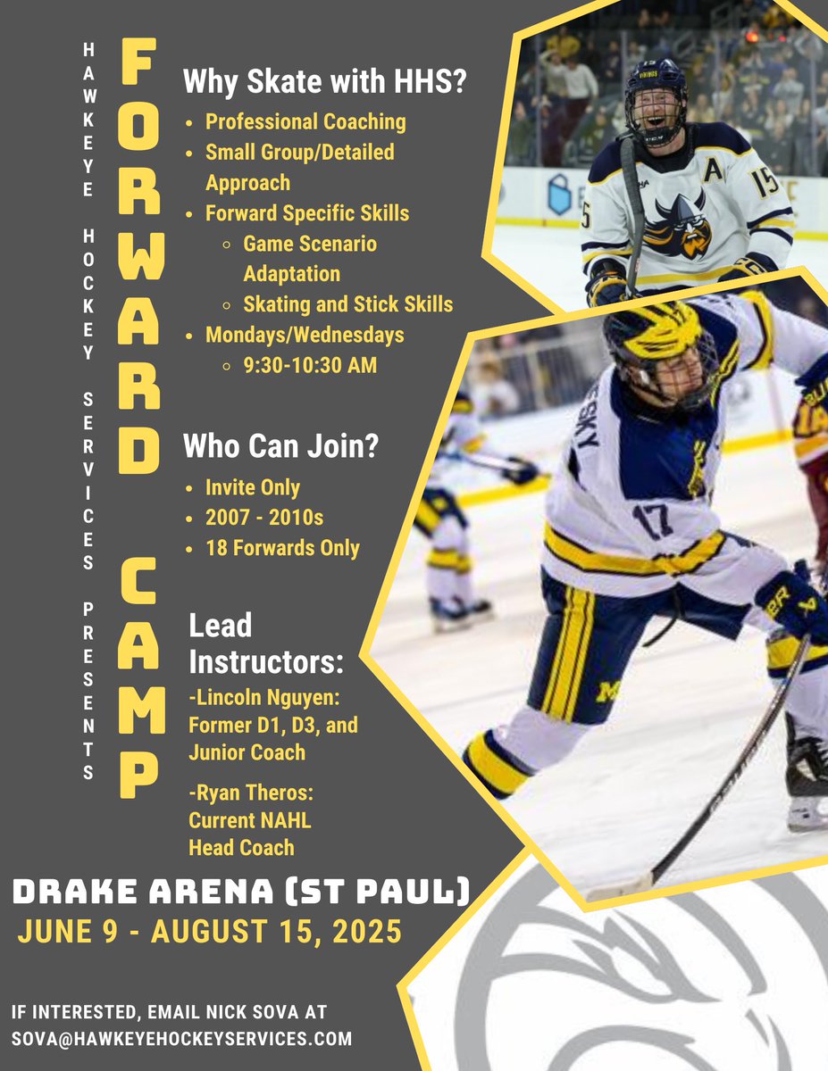 Hawkeye Hockey Services tweet media