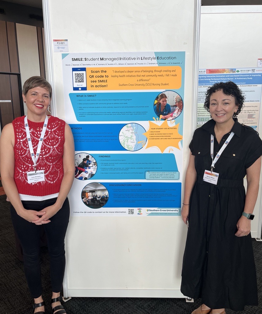 Dima Nasrawi (@dimanasrawi) on Twitter photo Our amazing collegues representing our team and project around #studentmanagedinitiativeinlifestyleducation #SMILE <a href="/SCU_Australia/">Southern Cross University</a> <a href="/NETNEPCONF/">NETNEPCONF</a> <a href="/katrina_austen/">katrina.austen</a> <a href="/Thedonnawee/">Donna Wilson</a> Our amazing collegues representing our team and project around #studentmanagedinitiativeinlifestyleducation #SMILE <a href="/SCU_Australia/">Southern Cross University</a> <a href="/NETNEPCONF/">NETNEPCONF</a> <a href="/katrina_austen/">katrina.austen</a> <a href="/Thedonnawee/">Donna Wilson</a>