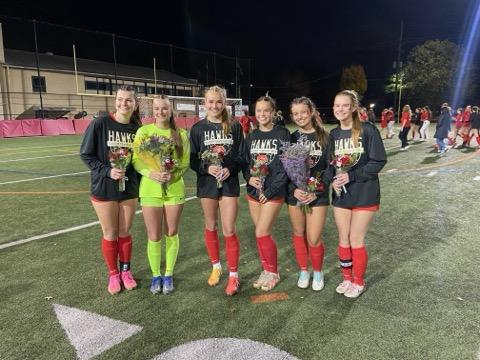 What a senior night finish Kozarski with the shutout, Farnham with the assist, Aubry Carson with the double overtime game winning goal over Mainland. Thank You Seniors! A special shout out to Lyla Conover for singing the National Anthem. FlyHighHawks! <a href="/_htsd/">Haddon Township Schools</a>