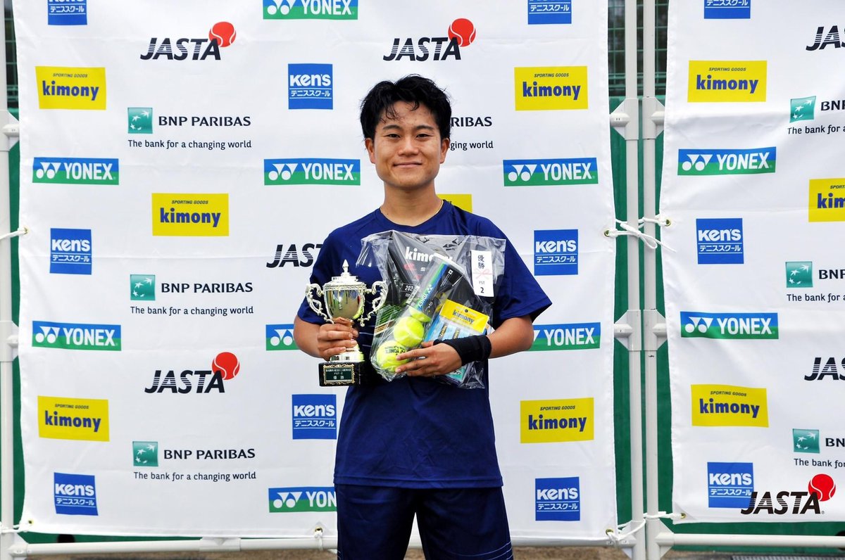 actt_tennisteam's tweet photo. 村山巧弥選手が【第４回障がい者立位テニス東日本大会】に出場し、見事に優勝致しました！！ 
2024年の日本ランキングも1位が確定致しました！ 
今後も村山選手への熱い応援を宜しくお願い致します！
#村山巧弥 #立位テニス #テニス #KALMER #ACTT
@choko012911 https://t.co/kfAa354uqH