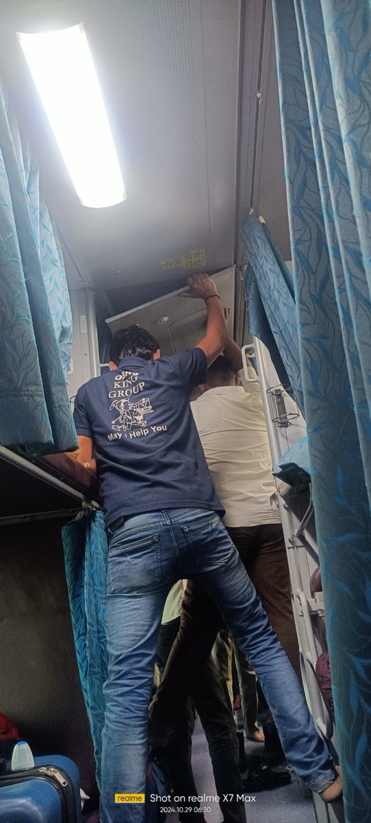 Rajat Panda (@pandarajath) on Twitter photo The AC panel fell off in the Coach of 12789 train at 6.30 am seat number 29,30 causing panic among passengers. The incident happened just after the train departed from kacheguda station. <a href="/RailMinIndia/">Ministry of Railways</a> <a href="/SCRailwayIndia/">South Central Railway</a> <a href="/RailMinIndia/">Ministry of Railways</a> <a href="/AshwiniVaishnaw/">Ashwini Vaishnaw</a> #train The AC panel fell off in the Coach of 12789 train at 6.30 am seat number 29,30 causing panic among passengers. The incident happened just after the train departed from kacheguda station. <a href="/RailMinIndia/">Ministry of Railways</a> <a href="/SCRailwayIndia/">South Central Railway</a> <a href="/RailMinIndia/">Ministry of Railways</a> <a href="/AshwiniVaishnaw/">Ashwini Vaishnaw</a> #train