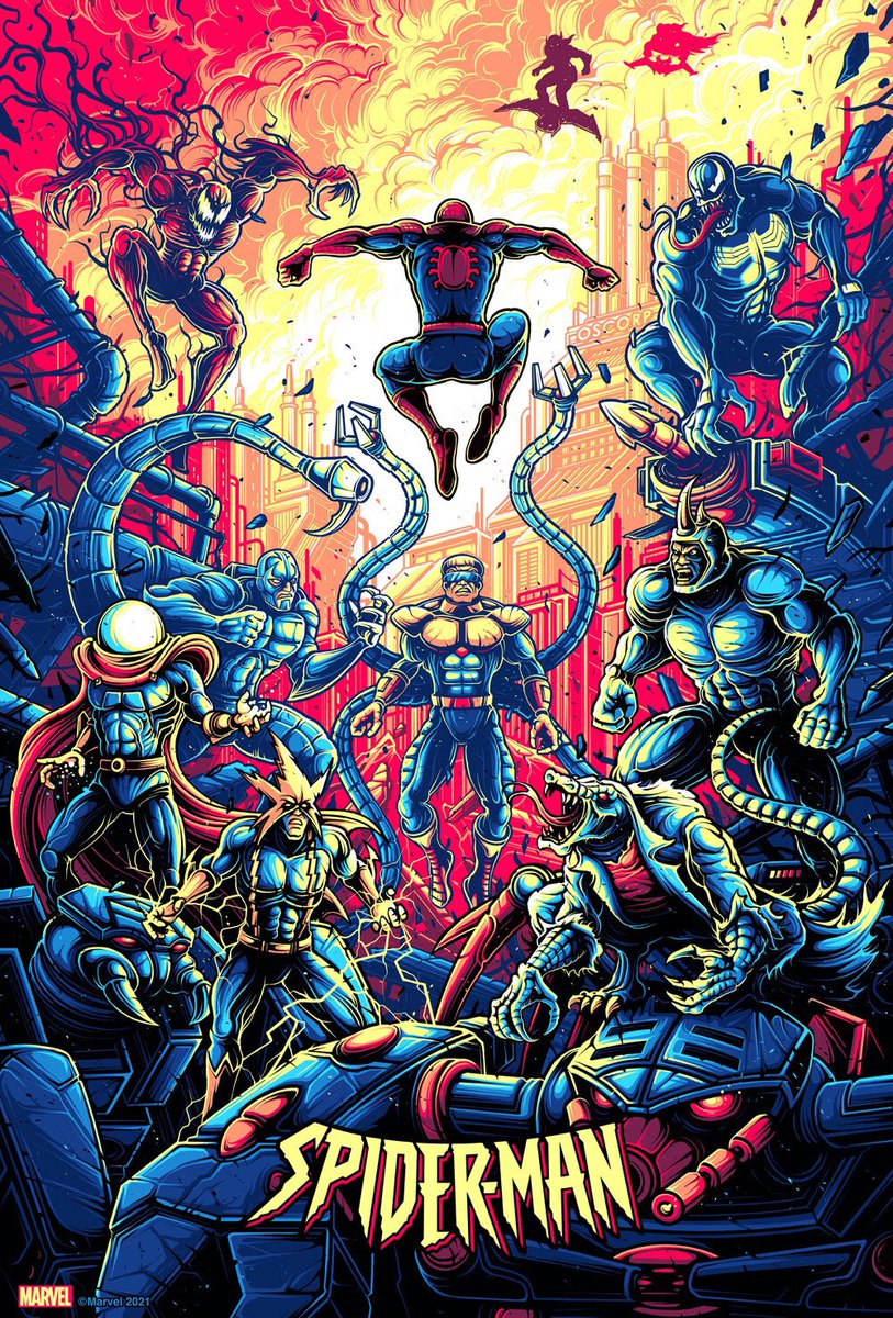 World of Spidey by Dan Mumford