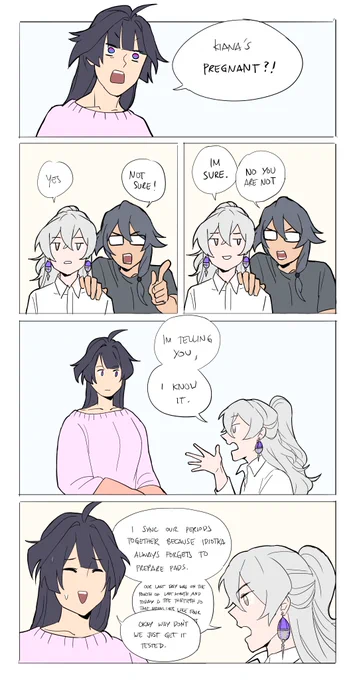 continuing this au, i hope to make more of this actually - honkai sitcom au: pandemic episode 2 