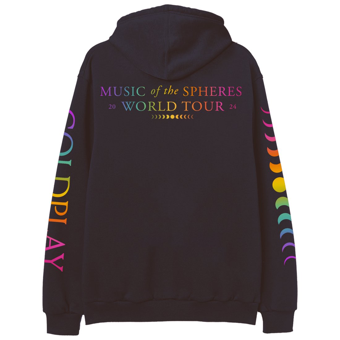 coldplayaccess's tweet photo. 💡UNOFFICIAL: We remade the @coldplay Moon Music hoodie, and it would be a dream to see it in black! 🌙🩵👀 https://t.co/e5i2oPlRFh