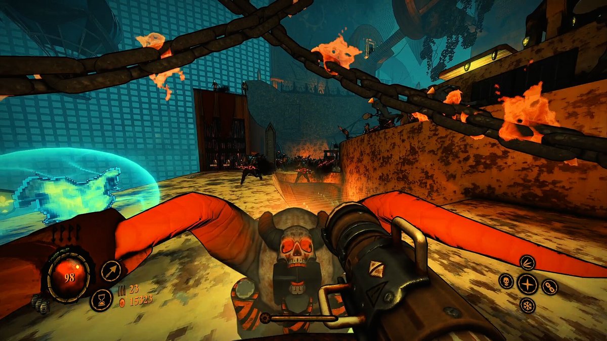 「敵モンスターを食らって回復するシューター『Devilated』Steamでリリー」|⚡Game*Spark⚡のイラスト