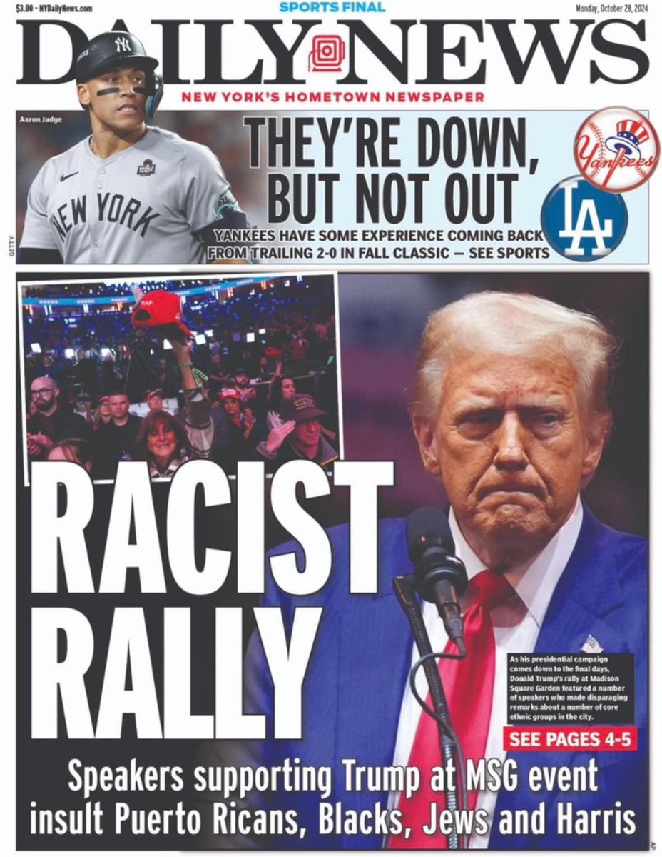 415holgate's tweet photo. No kidding👇🏾, is this who we as Americans want to be?
#VoteBlueToStopTheHate https://t.co/TiCnPOVIkc