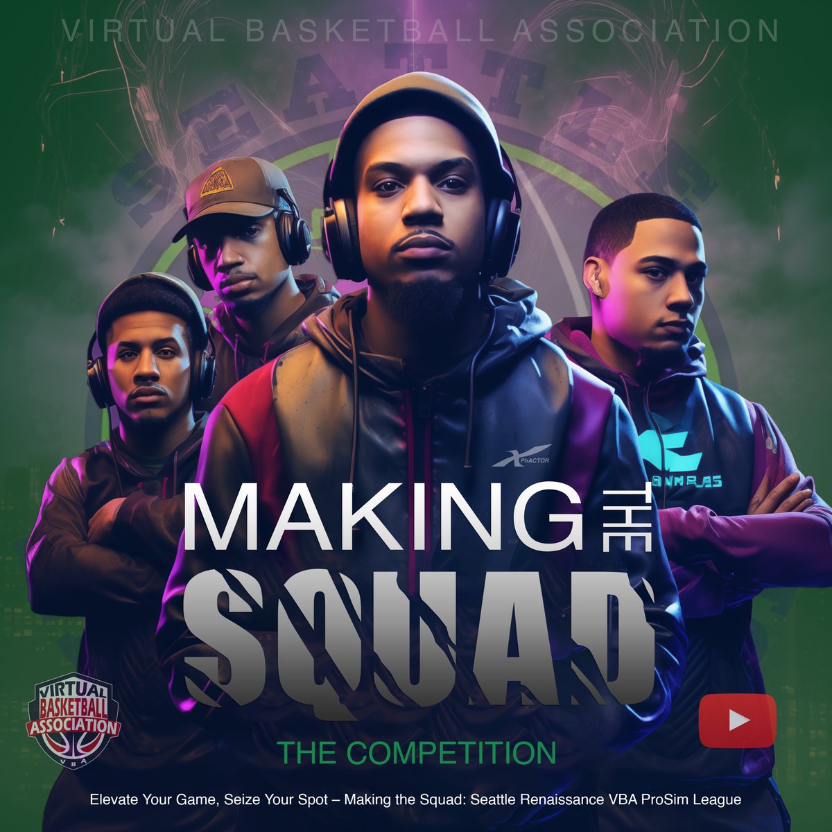 VBA ProSim and XpHACTOR Active Wear present Making the Squad!  Follow the Seattle Renaissance as they build their team for the January 2025 Sprint League. facebook.com/share/p/U2ZaU5…