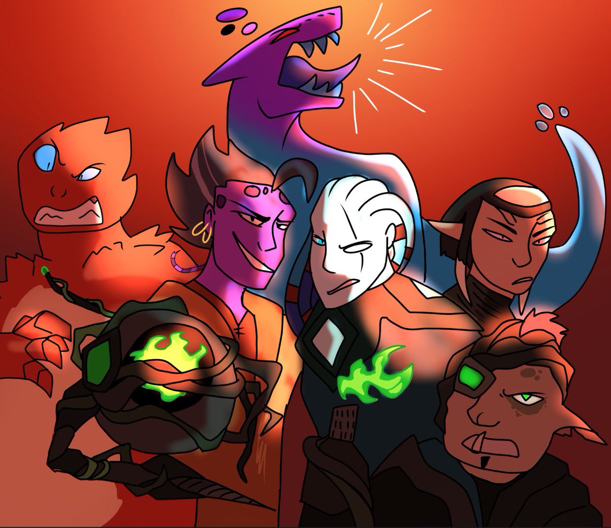 Alright, I lied, I made a piece for today, and it’s spooky!
Prodigy turns three, I might as well make a Halloween x Prodigy art.
#StarTrekProdigy #SetACourseForSeason3 #StarTrek #StarTrekFanart #RenewProdigy