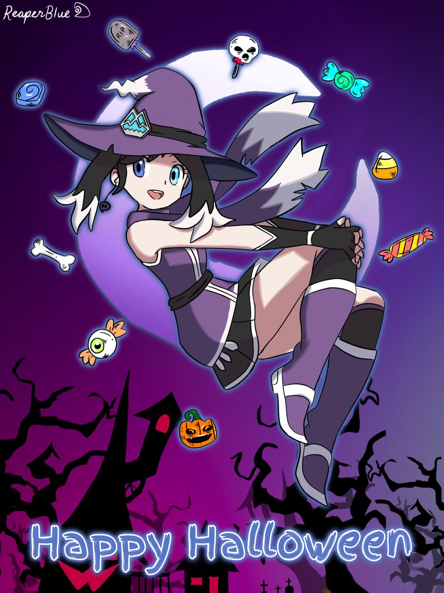 Early Halloween ya guys #Halloween #digitalart from ReaperBlue