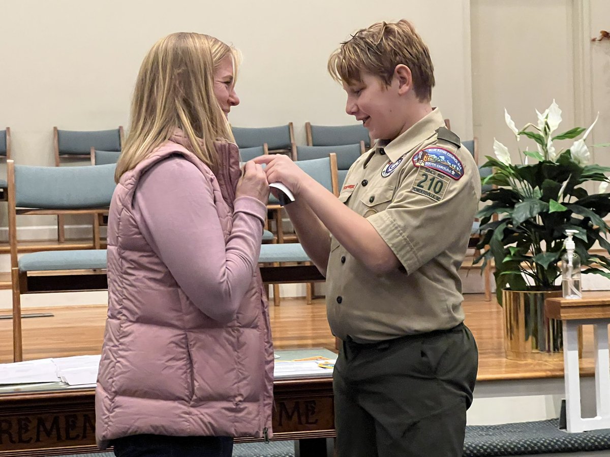PriceAtkinson's tweet photo. So proud of my Scout!
#boyscoutsofamerica #scouting https://t.co/bbuDLj3ar3