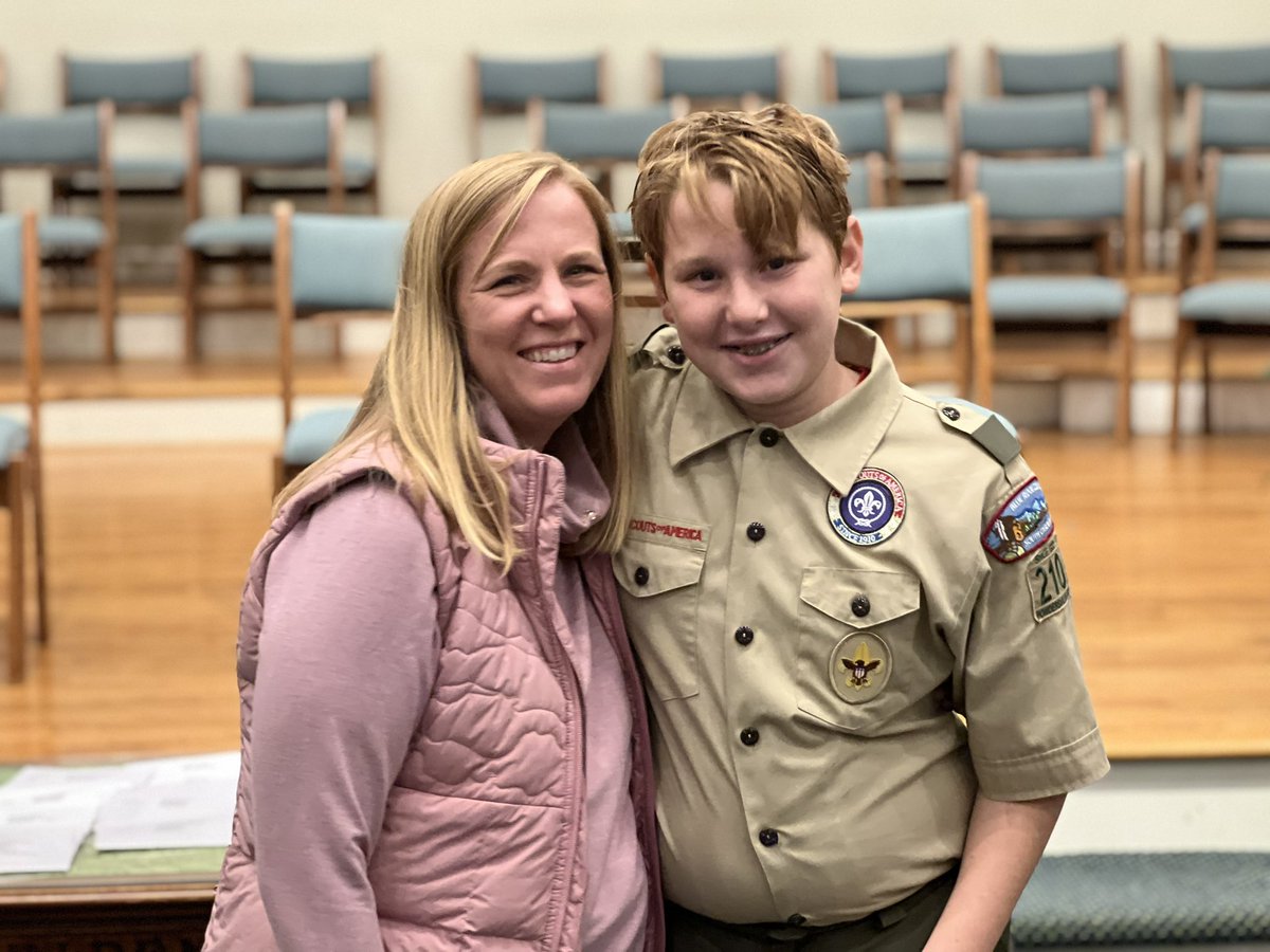 PriceAtkinson's tweet photo. So proud of my Scout!
#boyscoutsofamerica #scouting https://t.co/bbuDLj3ar3