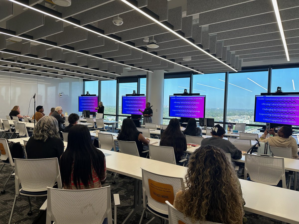 NWPNETexas's tweet photo. Thanks to all who attended NWPNET’s Culturally Relevant Lit Seminar this past weekend on 10/26 at the TAMUC Dallas site. We had participants from Plano ISD, TWU, Garland ISD, Katy ISD (in Houston), and several of our own Undergraduate and Graduate students participated. #NWPNET https://t.co/w5Cy8fmQmj