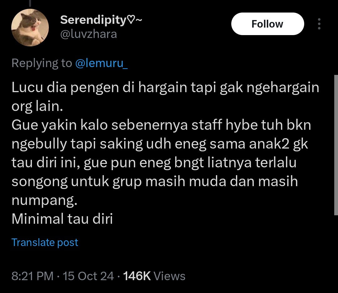 swiftruther's tweet photo. bilangin ke bts terimakasih sudah melahirkan fandom dongo seperti army https://t.co/aXVFEBwHby