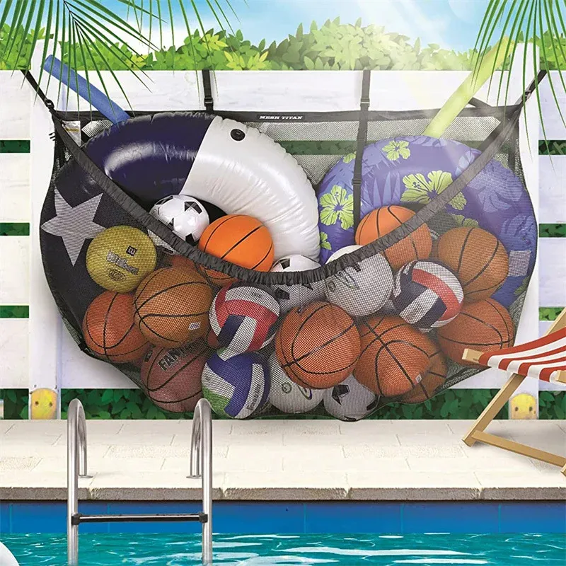 CrazySalesAus's tweet image. Large Storage Mesh Bag Hanging Swimming Pool Net Football Basketball Inflatable Toys 142x86cm
Now: $19.99 bit.ly/3AloXkH
#meshbag #storagebag #hangingbag #swimmingpool #netting #toys