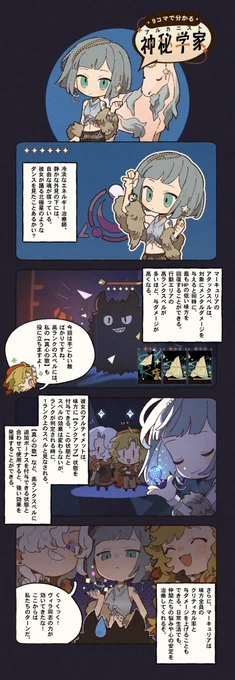 『リバース:1999』
#9コマで分かる神秘学家

冷淡なエネルギー治療師。
静かな外見の下には、自由な魂が宿っている。
彼女が踊る北極星のようなダンスを見たことあるかい?

#リバース1999 