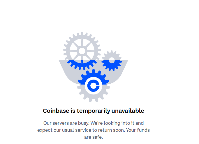71k+ Btc and Coinbase triggers its default setting of being useless.