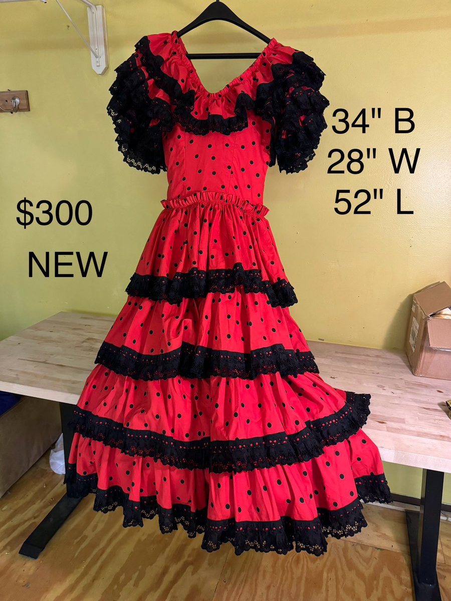 Imagedanceco's tweet photo. Clearing our inventory. Flamenco dress for sale https://t.co/pJBJyOlvR3