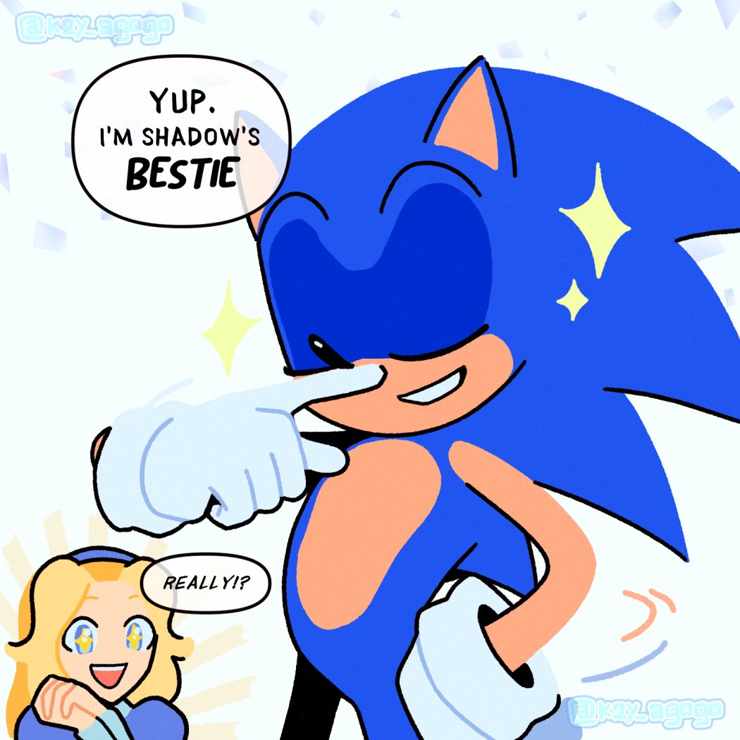 too cute to not draw 
💙💙