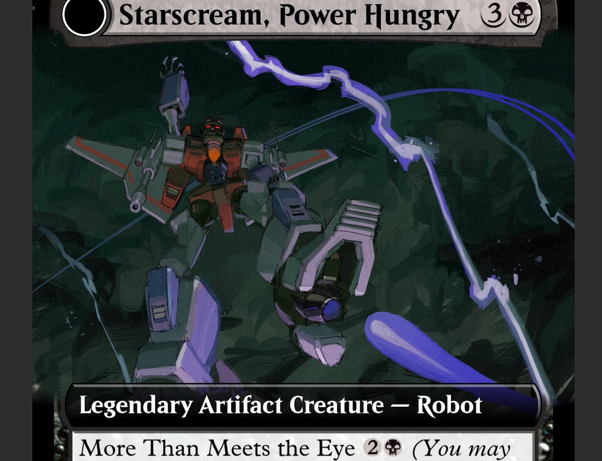 juangeedraws's tweet image. first time drawing this bad boy! did a little spin on his classic design. i drew him as a Magic proxy for my megatron commander...