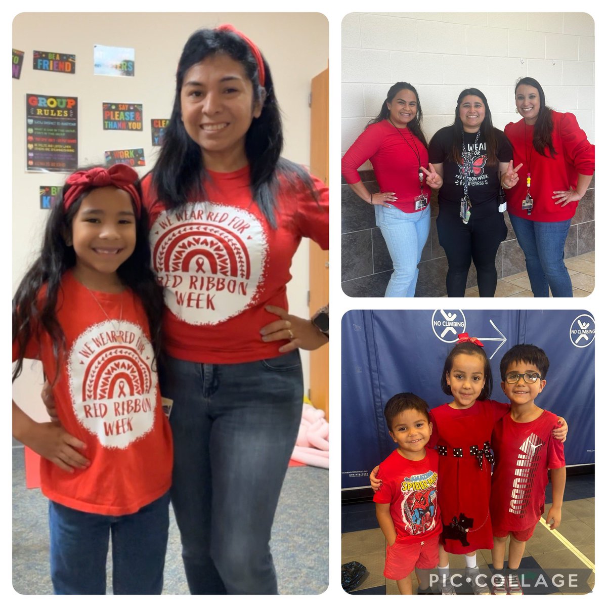 It’s Red Ribbon Week <a href="/ewesbisd/">Edgewood Elementary</a>! 
Let’s kick it off by wearing red and being proud of it and!