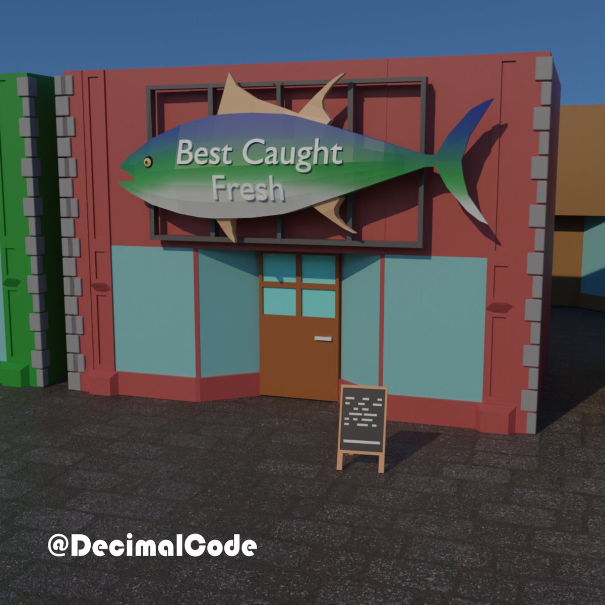 DecimalCode's tweet photo. Inktober 2024

Day 28- Jumbo

"Big Fish, Low Prices"

#inktober #inktober2024 #3d #blender #3dart #blender3d #fish #fishing #food https://t.co/iDzXVt1zUT