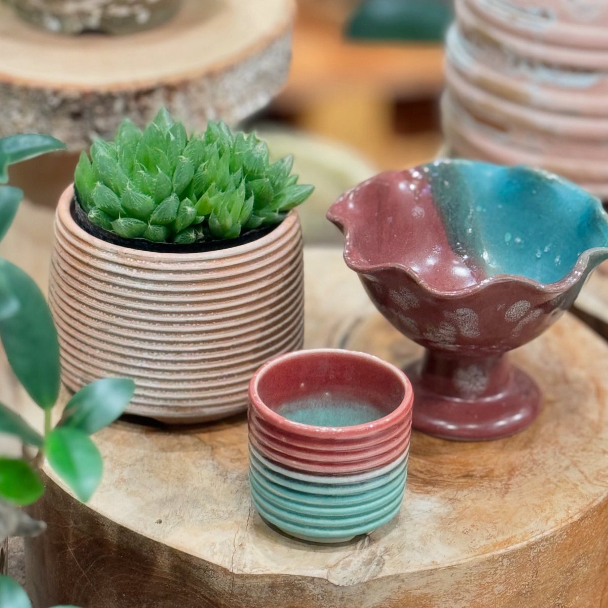 1階 the farm UNIVERSALに、陶芸家 #竹村良訓 さんの作品が入荷しま