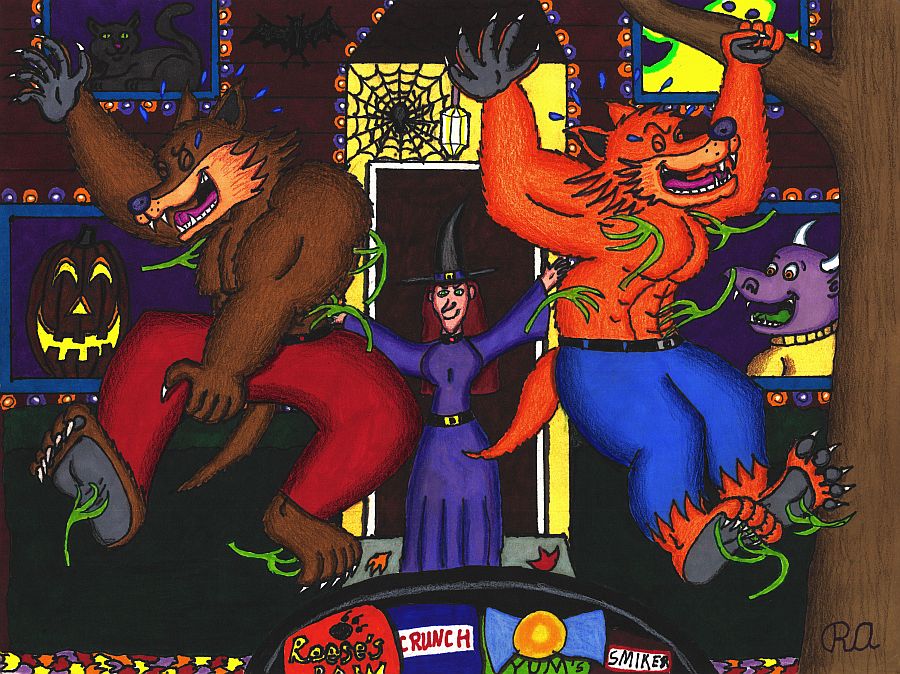 Brodie &amp; Bullard find themselves in a ticklish situation for taking Halloween candy meant for the children.