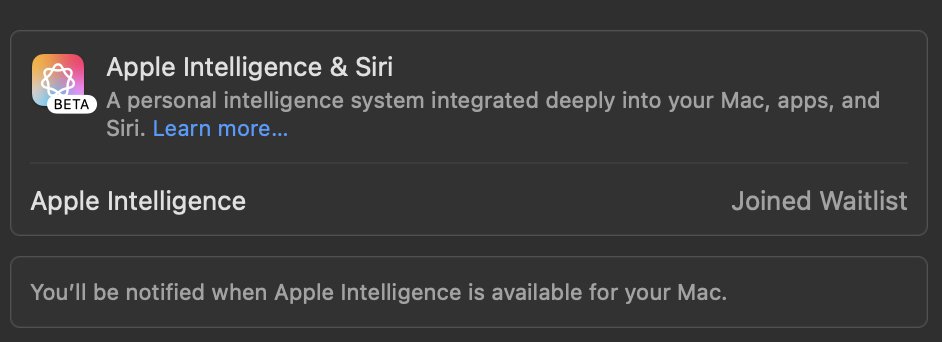 Let the fun begin, I guess. #AppleIntelligence