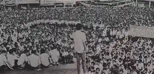 mintigal's tweet image. First Quarter Storm - FQS 1970 Philippines… students campaigning for womens, worker rights suddenly organised together against impending martial law …. my mother was there… #history #bloodline #threeThousand