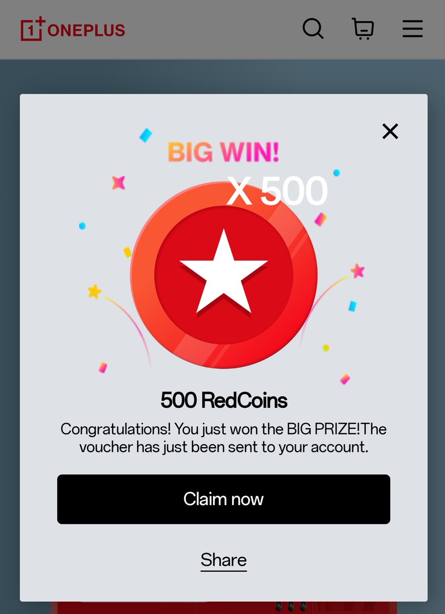 Rambabu0123456's tweet photo. I got 500 #Redcoin Today ๐คฉ
Share Your Screenshots friends ๐
#OneplusRCCJackpot #Oneplus https://t.co/NWWyg4Km0G