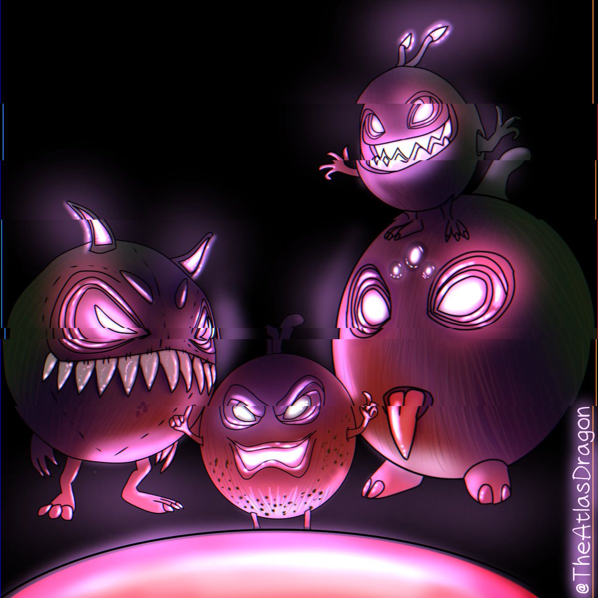 TheAtlasDragon's tweet photo. Just don't feed them at night... Finally finished the notorious Coconuts and turned them into Gremlin Coconuts for spooky season. @jay1__king  Hope you feel better!

#Coconuts #MotherBitch #Jay1King #FifaKing #Fanart #Gremlins #GremlinCoconuts https://t.co/3bpfzWlIo7