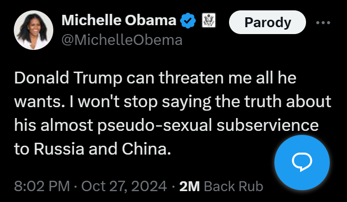 FaithRubPol's tweet image. Michelle Obama OWNS Trump 🔥