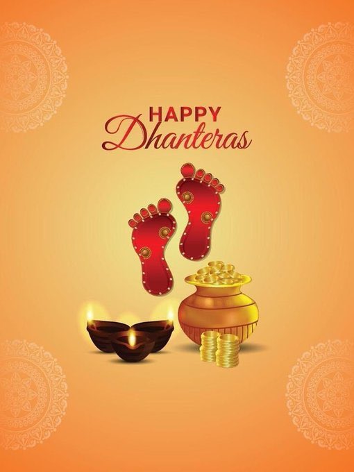 Deepakd_18's tweet photo. आपको और आपके सभी परिवारजनों को धनतेरस पर हार्दिक शुभकामनाएँ 🙏🏻

यह पर्व आपके जीवन में सुख और समृद्धि लाए, ऐसी कामना है।

#Dhanteras #धनतेरस #Dhanteras https://t.co/zQvMN5v7Fp
