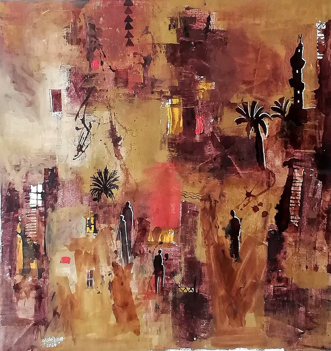 اللهم اني اسألك علماً نافعا ورزقاً طيباً وعملا متقبلا 🙏

اليوم الثلاثاء 29 أكتوبر 2024 م
المعرض مستمر إلى 21 نوفمبر 2024 
القاهرة - الزمالك
جاليري وهبة للفنون التشكيلية
شارع 34 يحيى إبراهيم
أمام مدرسة امون الخاصة
من الساعة 10 صباحا الى 10 مساءً
مرحباً بالجميع 💜💜💜