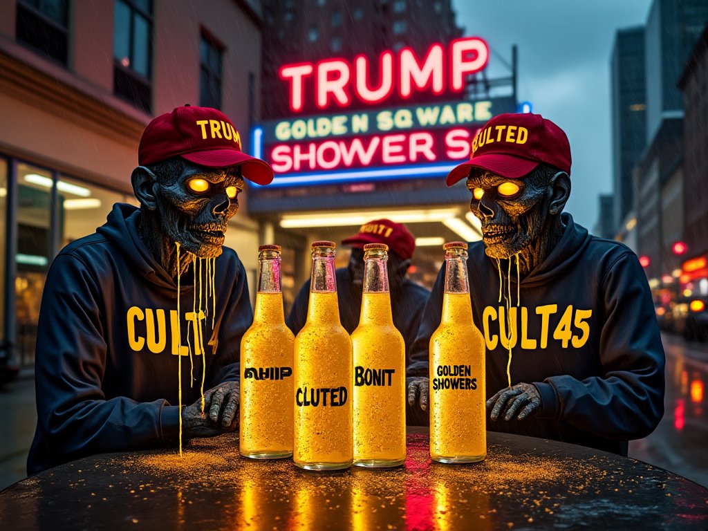 Brian_3000's tweet photo. Oh Trump made them piss in bottles did he? If they hd just either bought CULT45 DJT Urine, or summoned the TRUMP GOLDEN SHOWER CLOUD they could have been saved! Enjoy! #cult45 #TrumpTruths #MAGADrama #SecretHate #FakeSupport #BehindTheScenes #NotMyMAGA #TrumpConfessions #MAGAWhispers #PoliticalTea #UnmaskingTrump #HateInDisguise #MAGARealityCheck #TrumpVsMAGA #InsideTheMAGA #TruthAboutTrump #MAGAExposed #HiddenFeelings #TrumpUnplugged #MAGAConspiracy #WatchWhatHeSays #NotSoMAGA #PoliticalHypocrisy #MAGAUnraveled #TrumpAndMAGA #TheRealTrump #MAGARevealed #DishingTheDirt #TrumpTakes #MAGAUndercover #TheOtherSideOfTrump #MAGAInsights