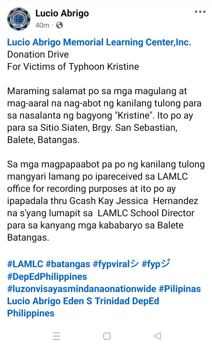 LAMLC Zambales, Philippines tweet media