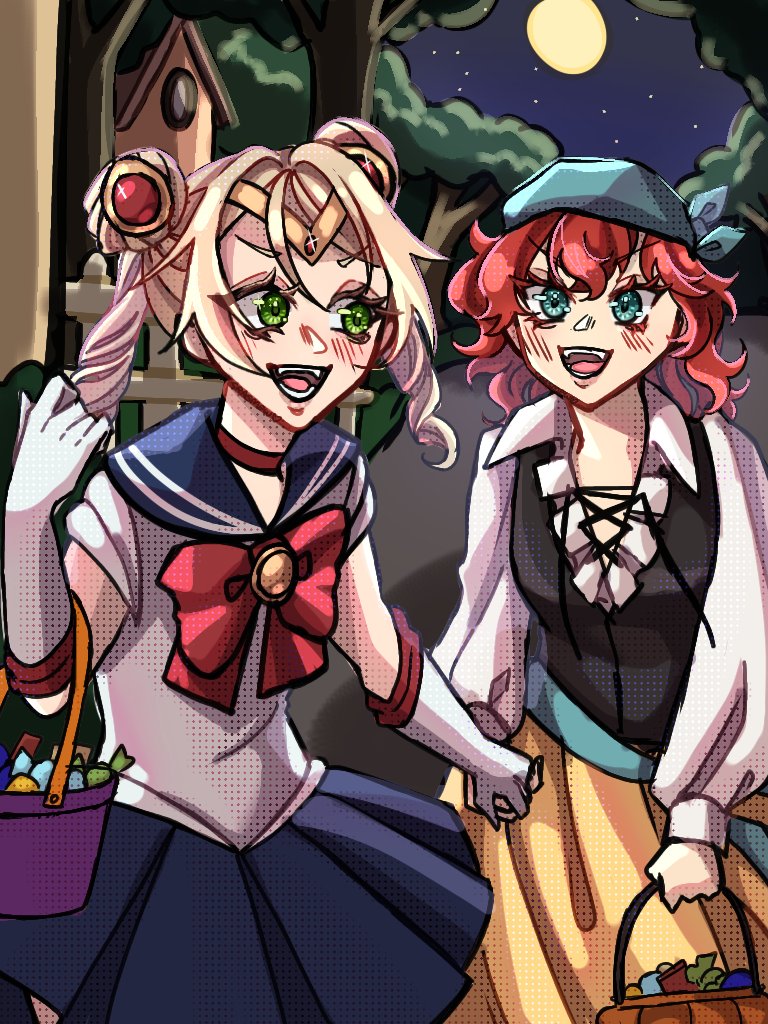 SrasDoesThings's tweet photo. Day 5: trick-or-treating
Do you think Sailor Aira and Captain Hiiro will get tons of candy?
#femween #femstars #HiiAi https://t.co/IbCSLPINEb