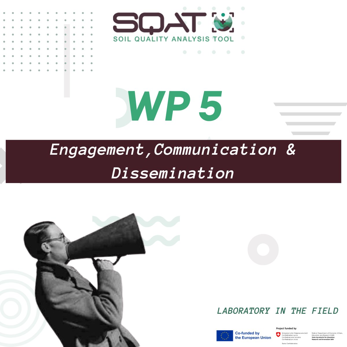 📢 In WP5, led by <a href="/EcoBalkan/">The Association of Balkan Eco-Innovation</a> , we’re driving engagement and communication for the SQAT project! 🌐 From strategic planning to vibrant content, stakeholder events, and policy insights—connecting key players to amplify impact! 🚜💚

#SQAT #smartfarming #regenerativeagriculture