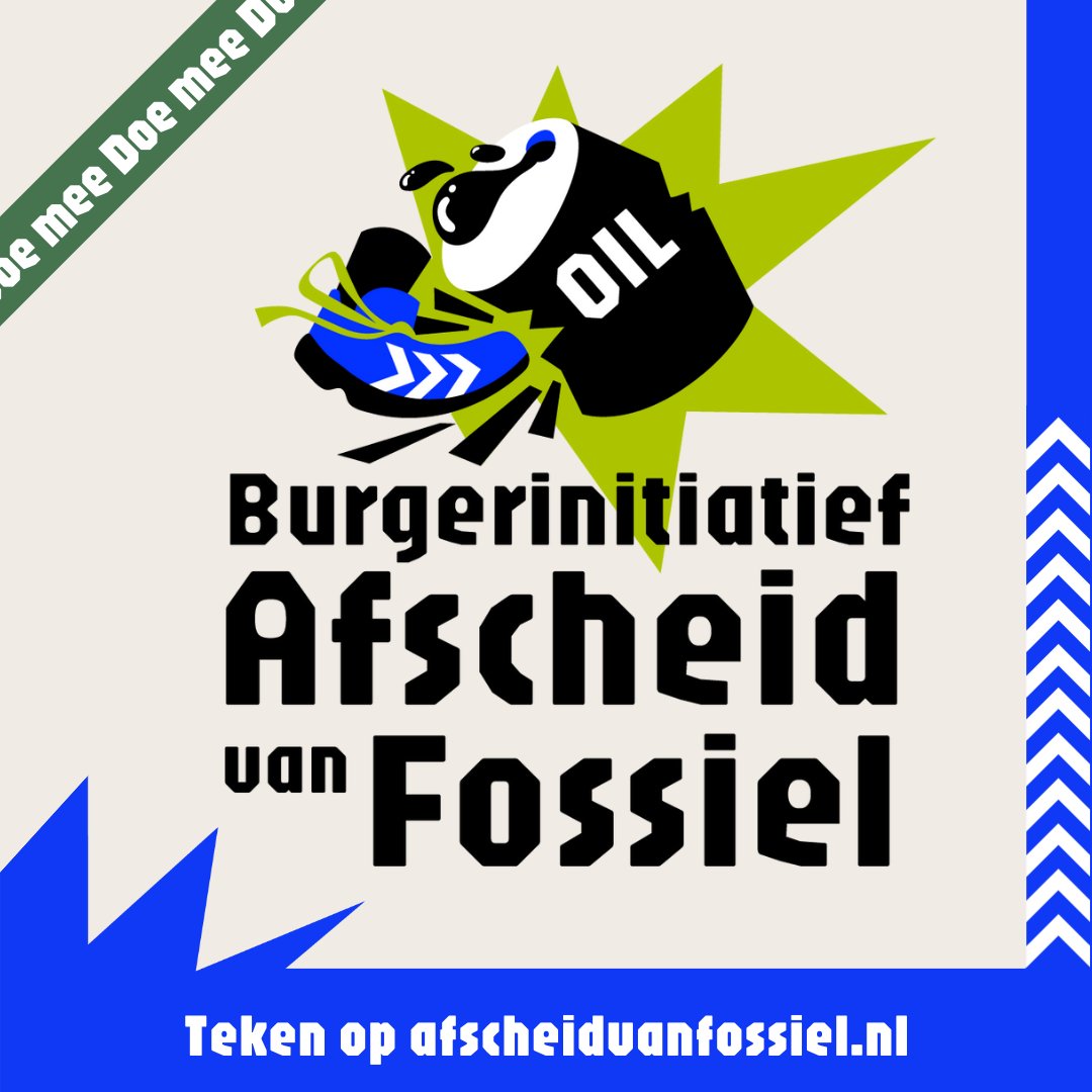We hebben het gehaald! 🙂Meer dan 40.000 Nederlanders tekenden het burgerinitiatief Afscheid van Fossiel. Volgende week gaan we het Burgerinitiatief indienen bij de Tweede Kamer.   

Heb je nog niet getekend? Teken nu! afscheidvanfossiel.nl