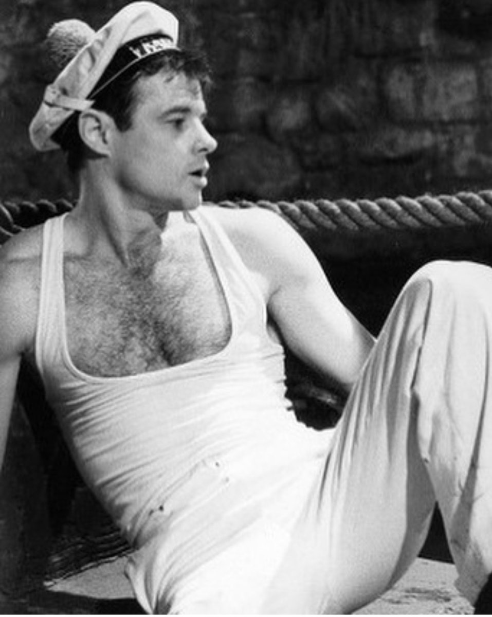 pedrojuanito007's tweet photo. Brad Davis in 1982’s “Querelle”/ Jean Cocteau’s “Sailor” circa 1940’s https://t.co/XkoOahk8ob